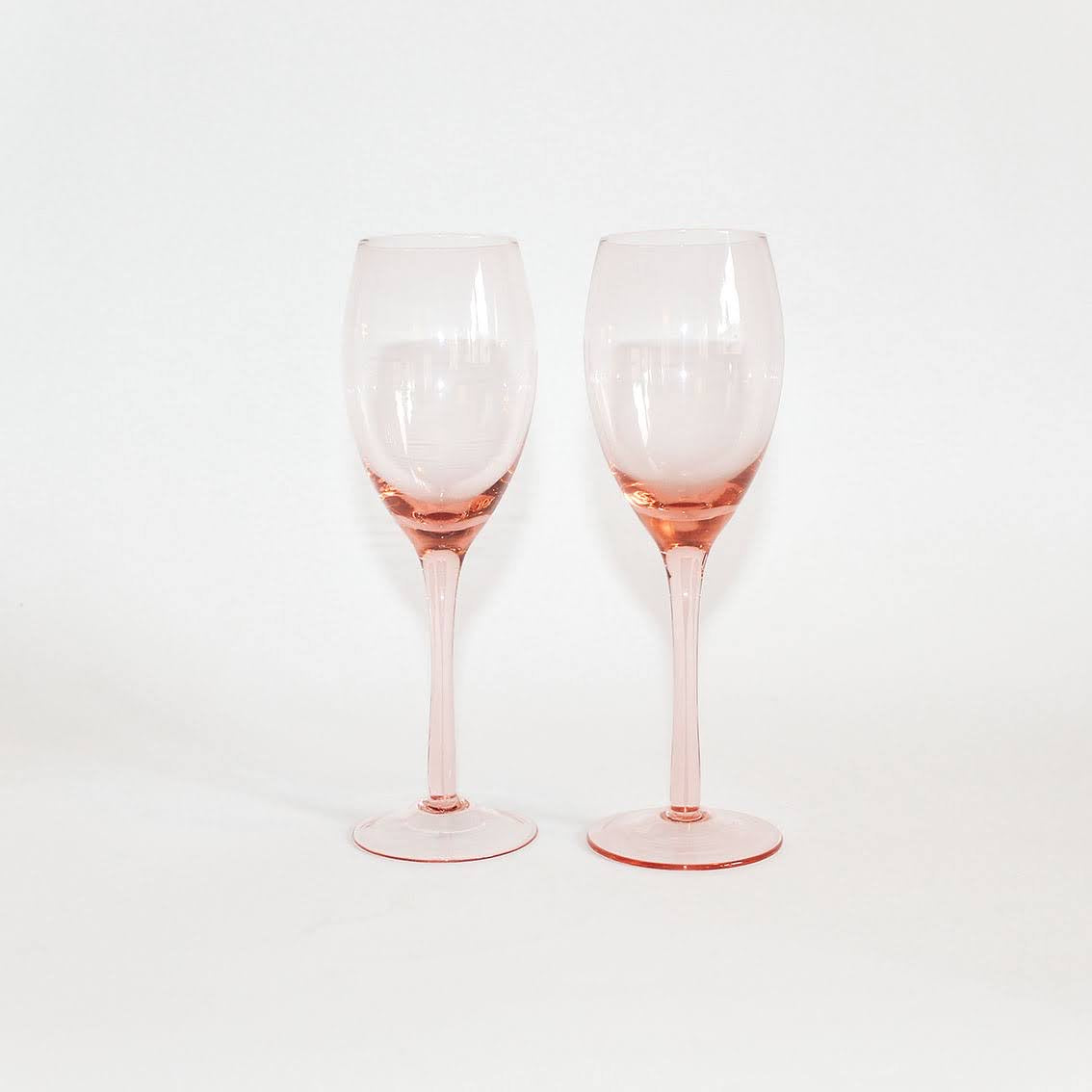 COPAS VINO ROSADOS